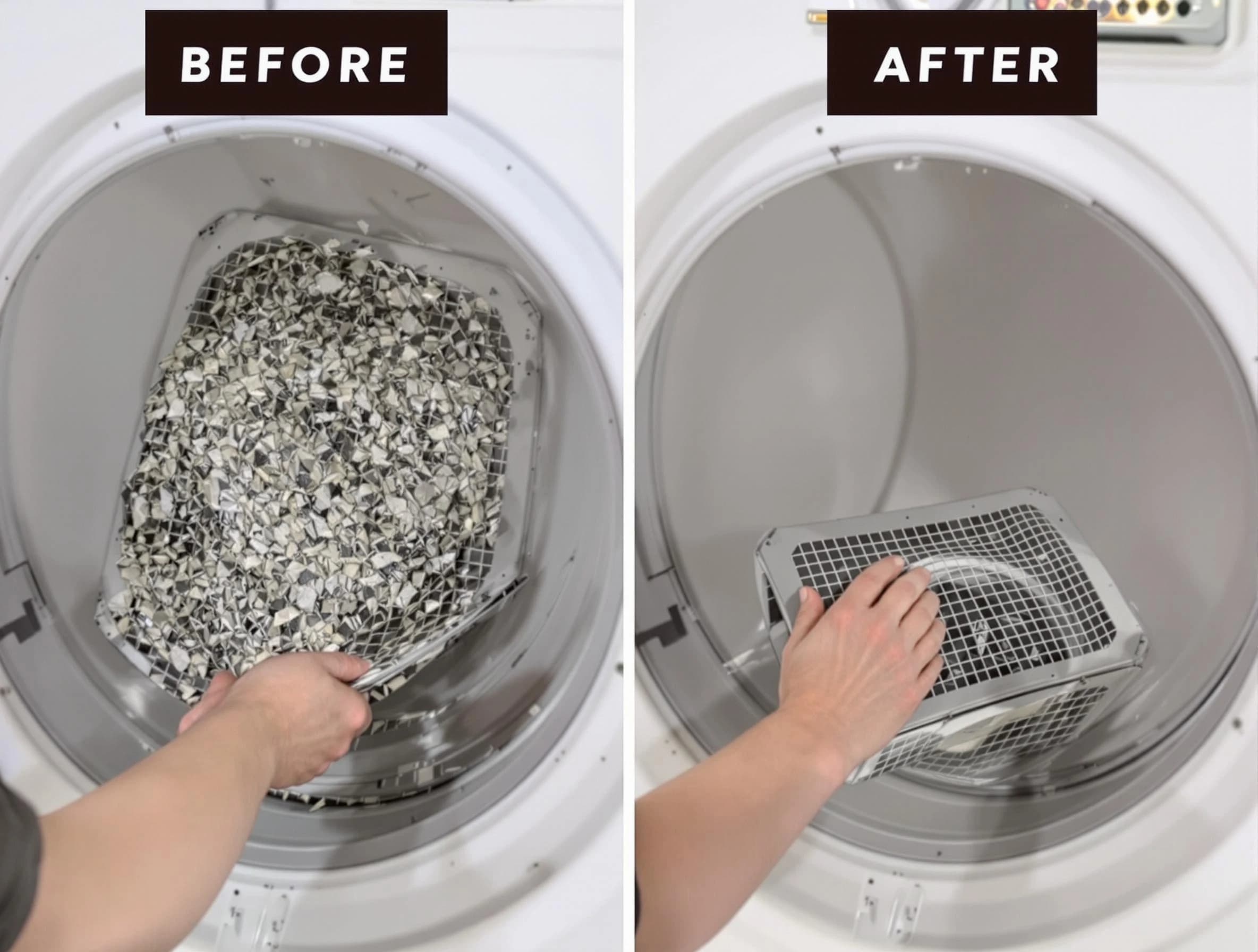 Professional lint trap cleaning by Tuscaloosa Dryer Vent Cleaning in Tuscaloosa