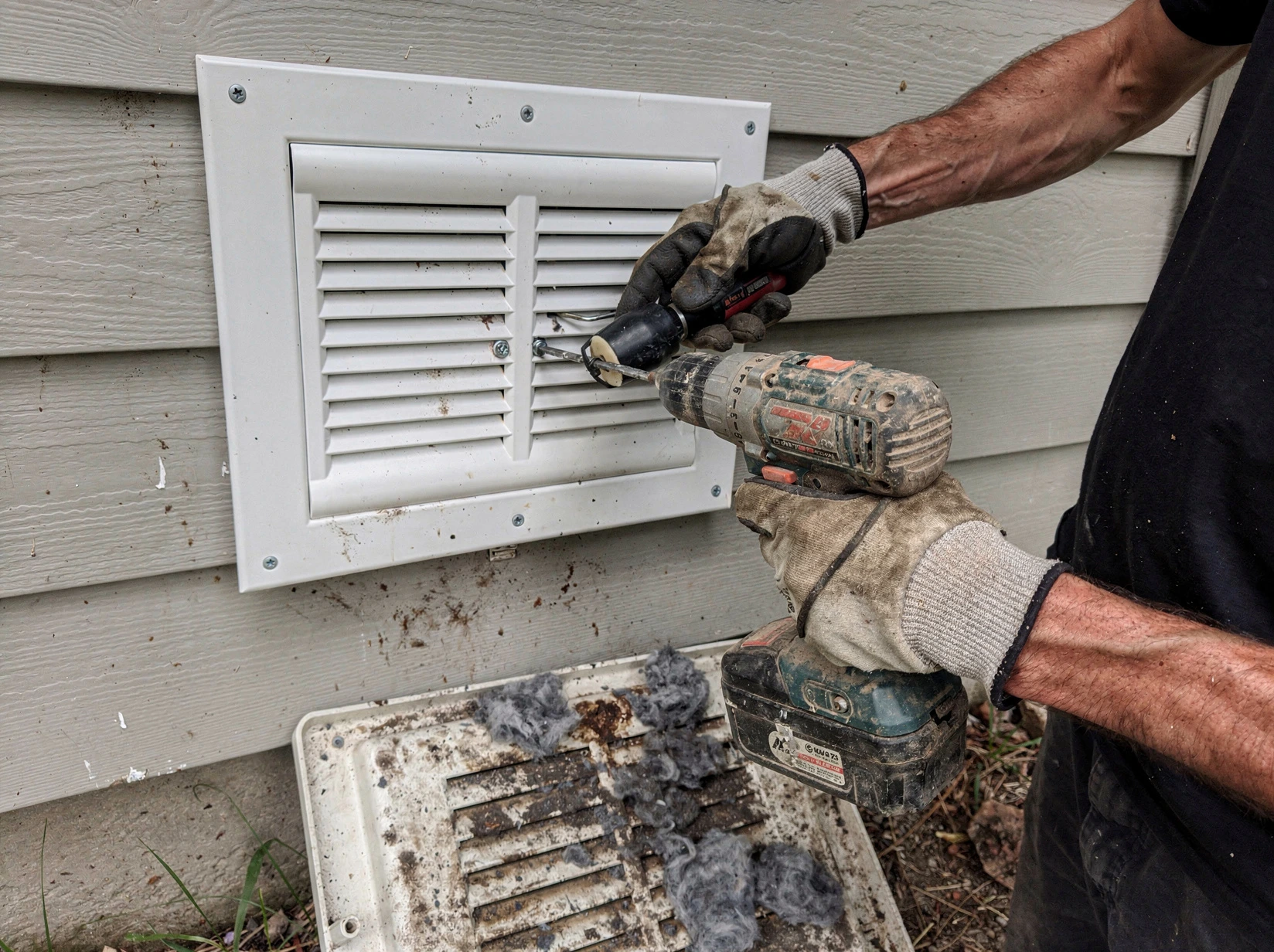 Dryer Vent Cover Replacement in Tuscaloosa
