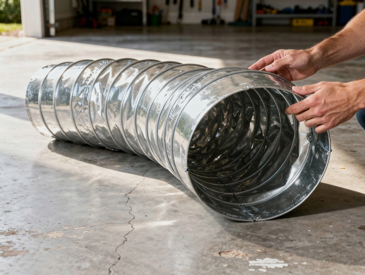 Tuscaloosa Dryer Vent Cleaning specialist using advanced equipment for thorough duct cleaning in Tuscaloosa